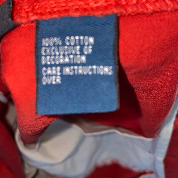 Polo by Ralph Lauren Tyler Short VIntage Pleated front Preppy shorts size 38 red - Picture 4 of 7